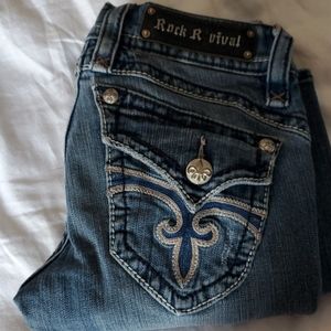 Women's Rock Revival Stephanie Boot Cut Jeans 26